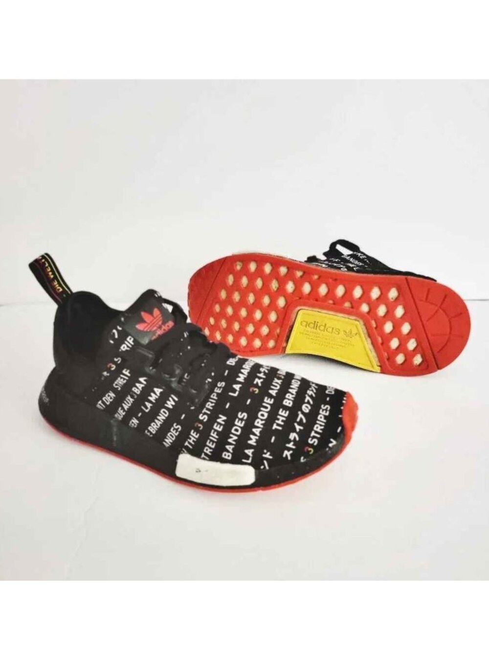 adidas NMD_R1 Black White Yellow
